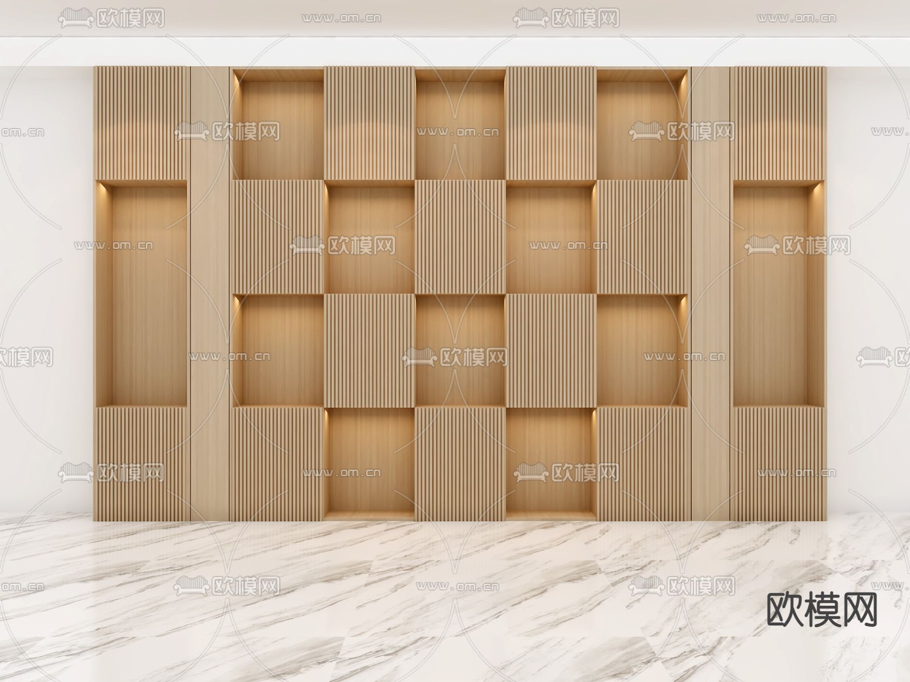 展示柜 展览柜免费3d模型下载
