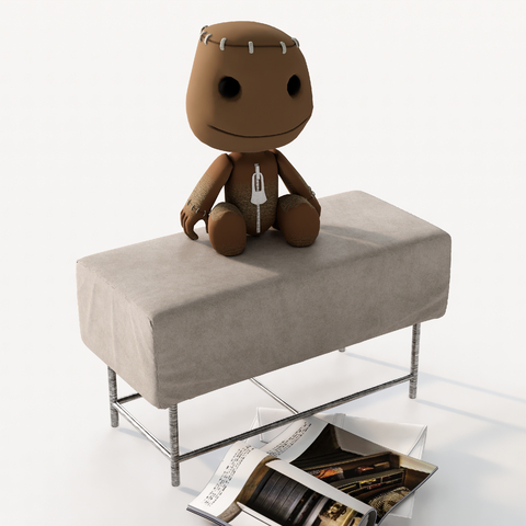  床尾凳 凳子 沙发凳su模型 