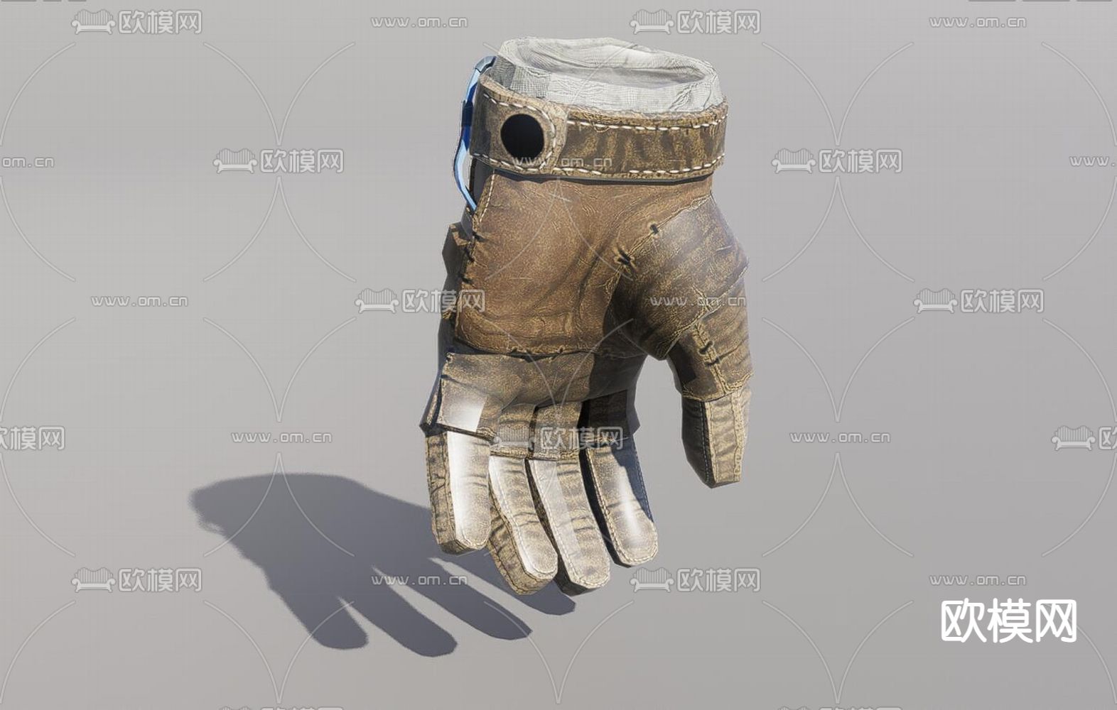 工业风手套3d模型下载（渲染图3）
