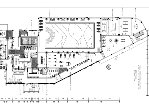  水疗会所设计CAD施工图 