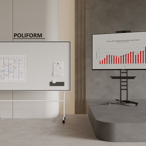  办公白板su模型 