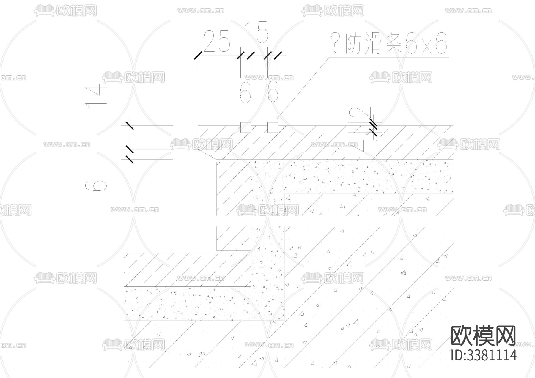 室内室外多种节点大样图纸 不锈钢扶手 车库坡道扶手 防爆电缆cad大样图下载（渲染图6）