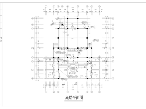  伊斯蘭教清真寺cad施工圖 