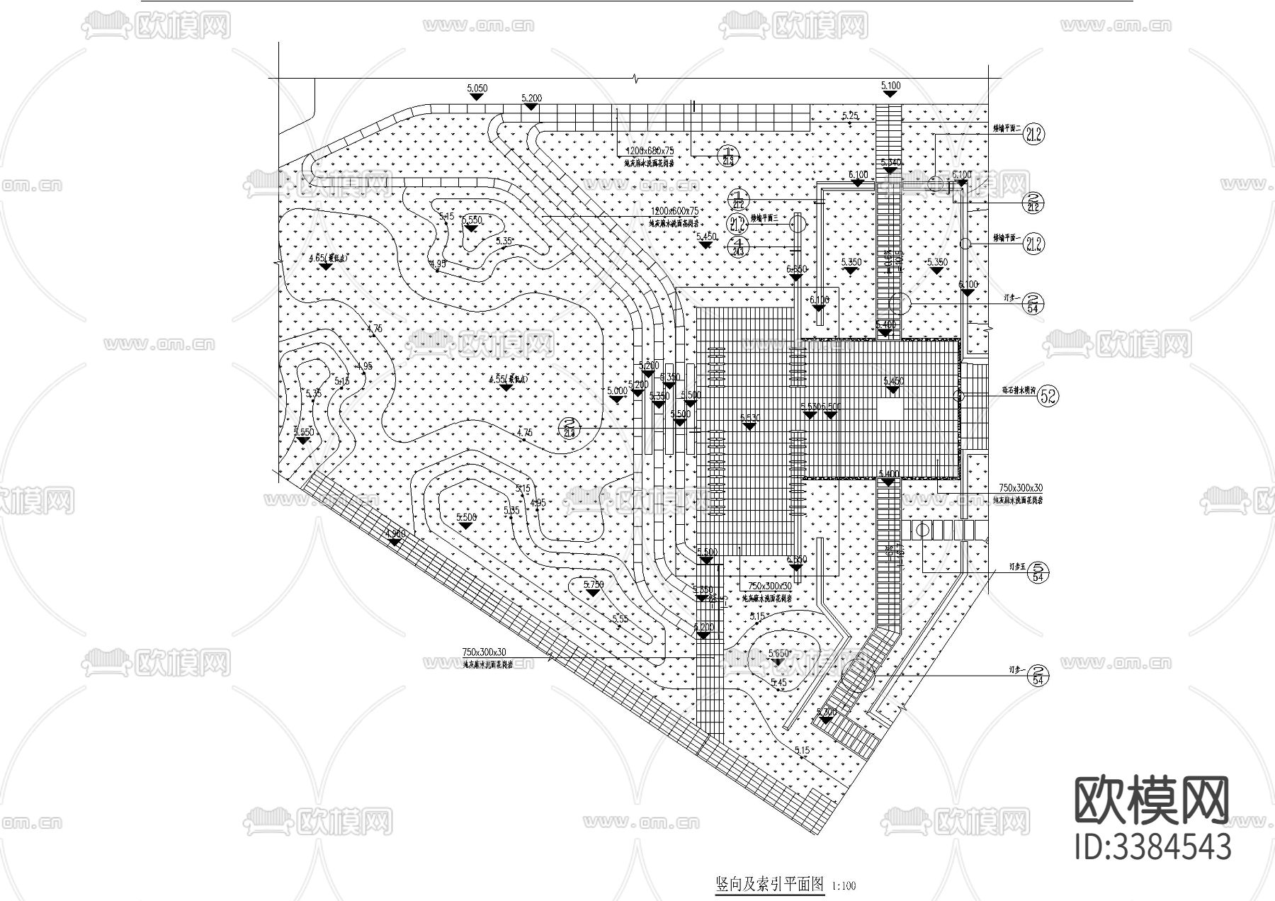 兴隆居住大区CAD施工图下载（渲染图6）