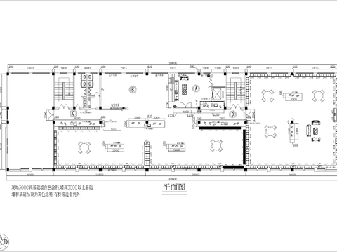  服裝展廳CAD施工圖 