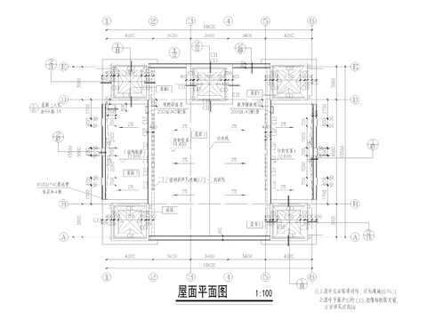  某教堂建筑cad施工圖 