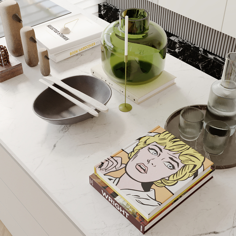  餐桌摆件 碗筷 蜡烛 酒具su模型 