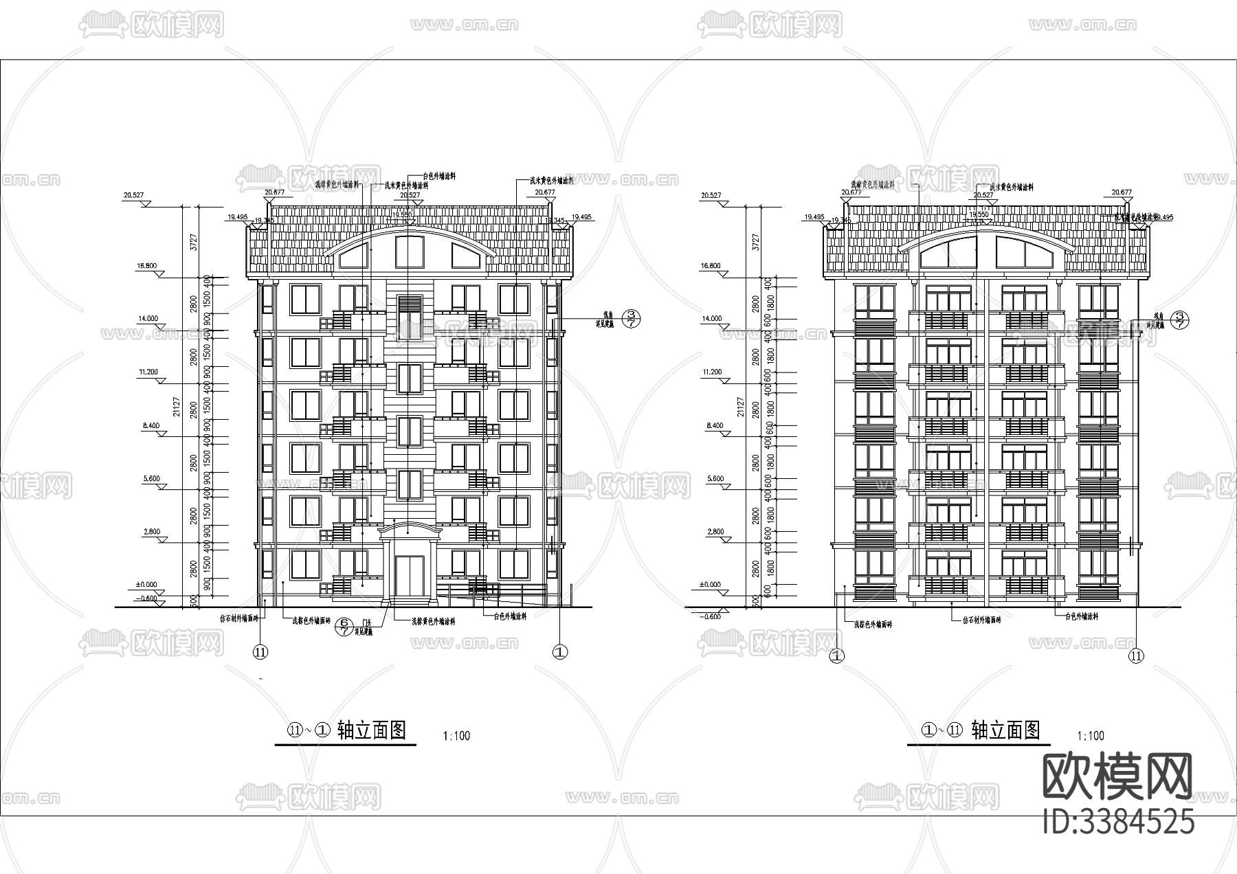 40套建筑CAD图库下载（渲染图2）