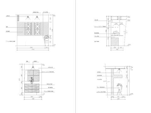  室内装饰节点大样 