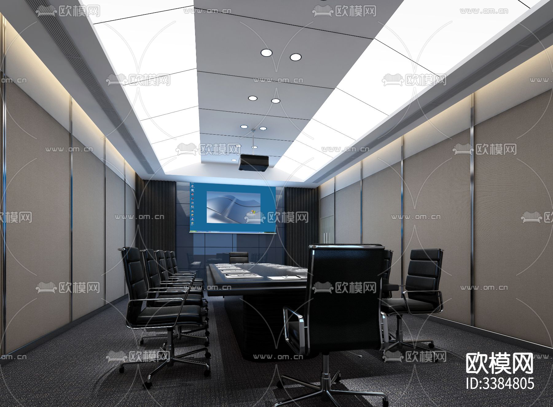 北投投资集团CAD施工图下载（渲染图6）