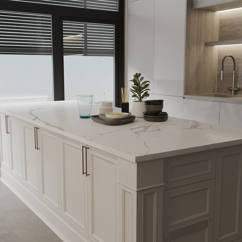  现代厨房 岛台su模型 