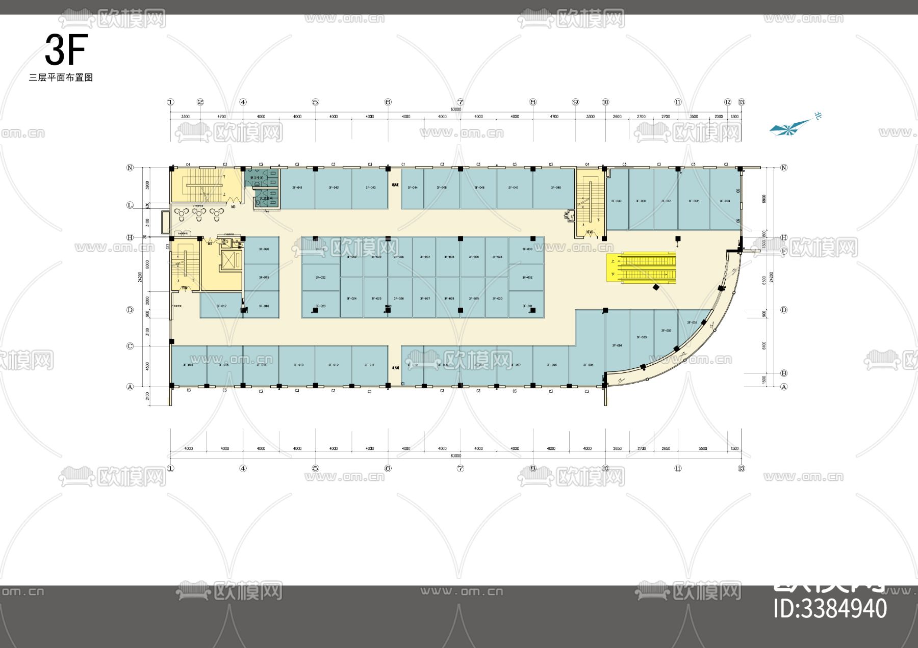 秦悦假日酒店CAD施工图下载（渲染图4）