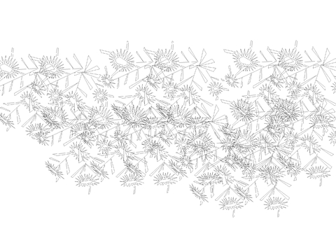  特殊花卉cad图库 