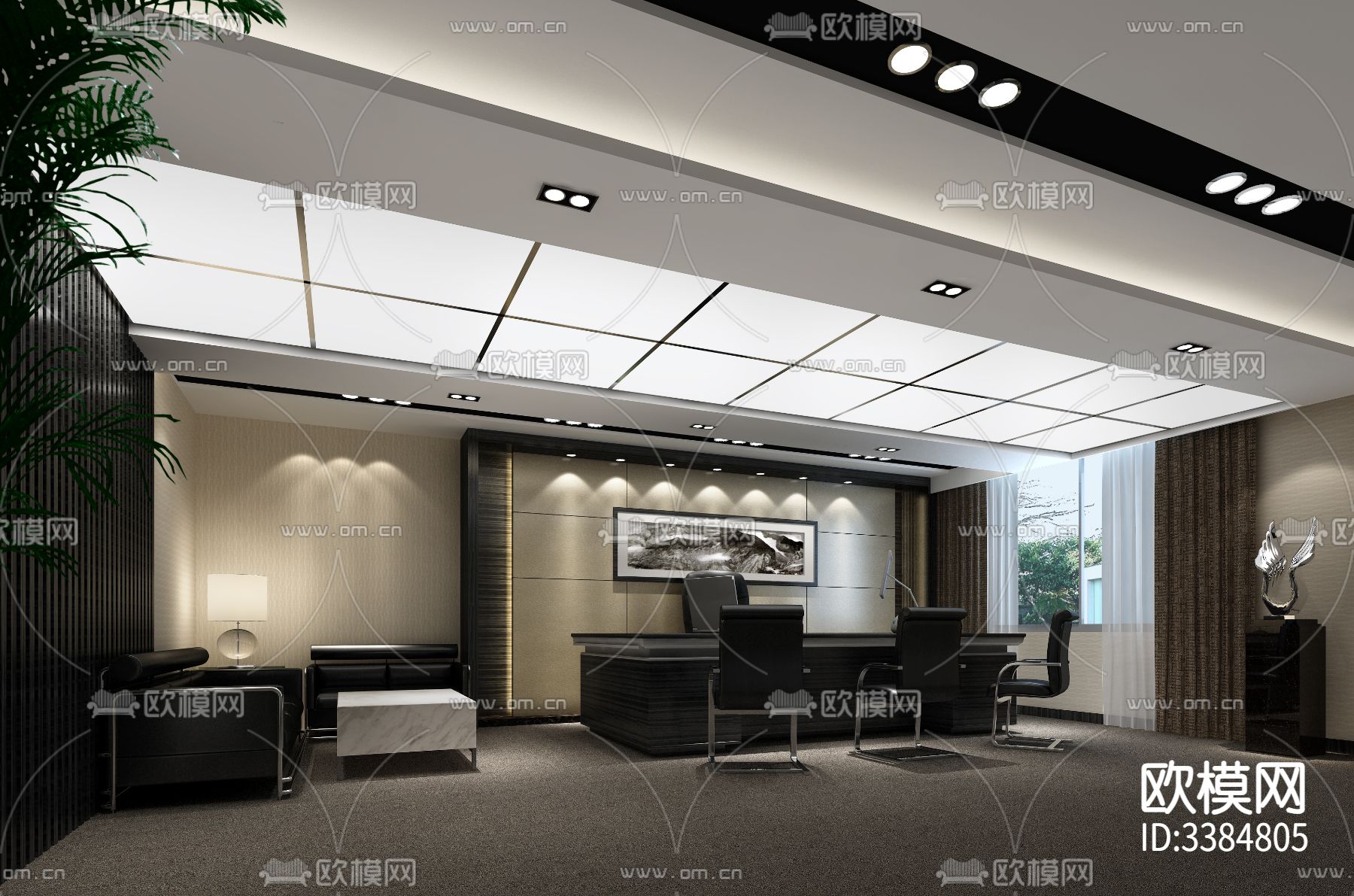 北投投资集团CAD施工图下载（渲染图5）