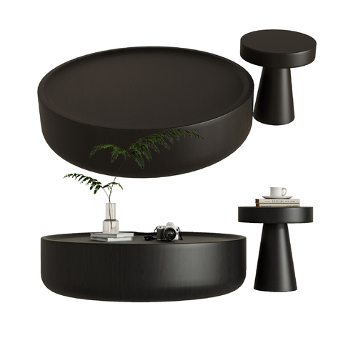  Minotti 茶几su模型 