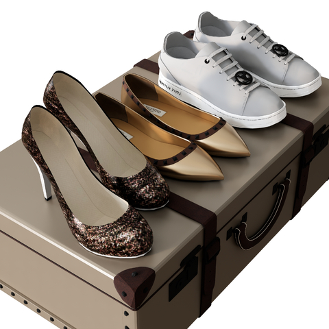  高跟鞋 球鞋 运动鞋su模型 