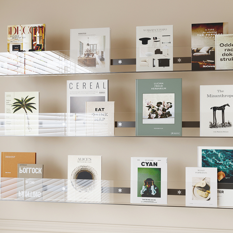  壁柜杂志架 书架su模型 