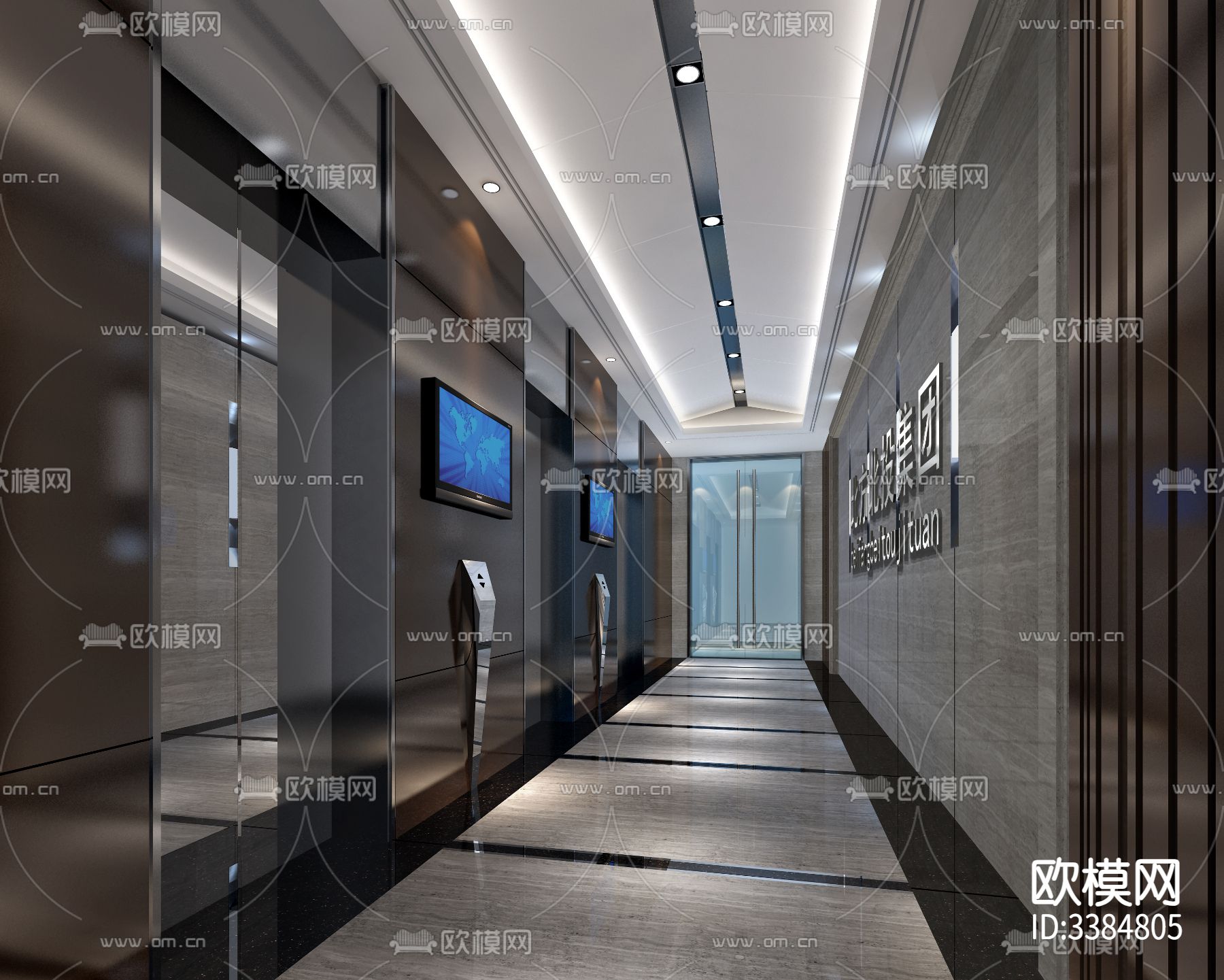 北投投资集团CAD施工图下载（渲染图7）