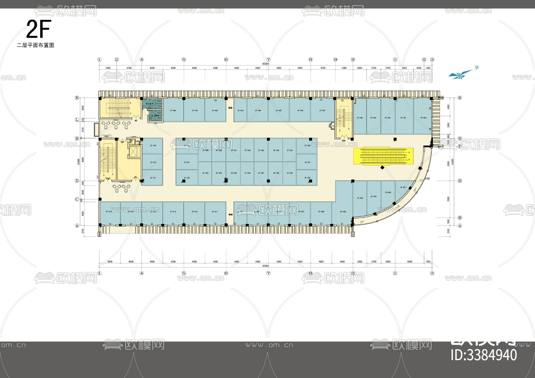 秦悦假日酒店CAD施工图下载（渲染图2）