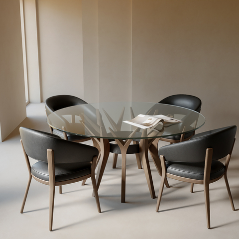 现代休闲桌椅su模型