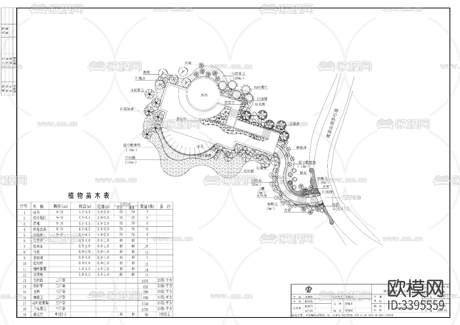 景观水池cad施工图下载（渲染图6）