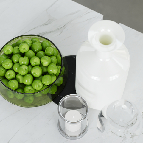  水果 果盘 李子 玻璃罐su模型 