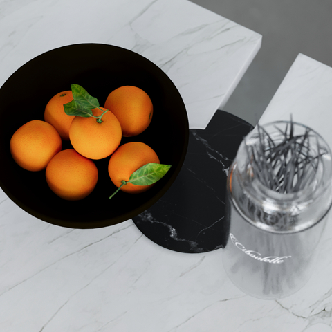  水果 橙子 果盘su模型 