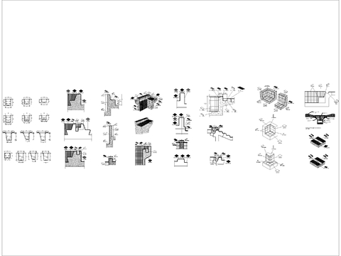  游泳池节点大样图 