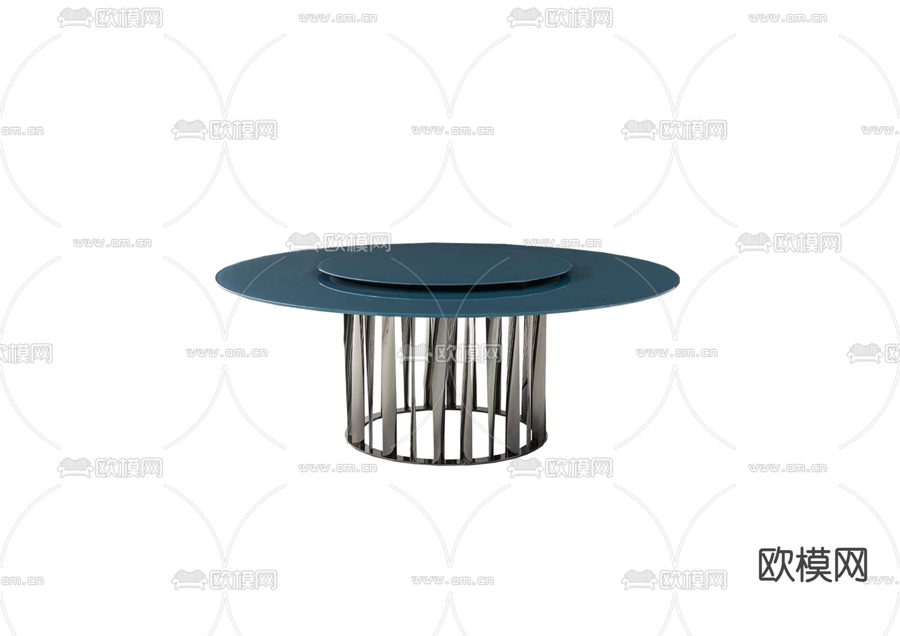 轻奢风餐台3d模型下载