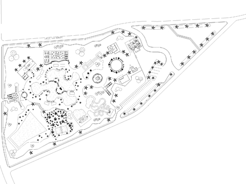  水上公园CAD平面图 