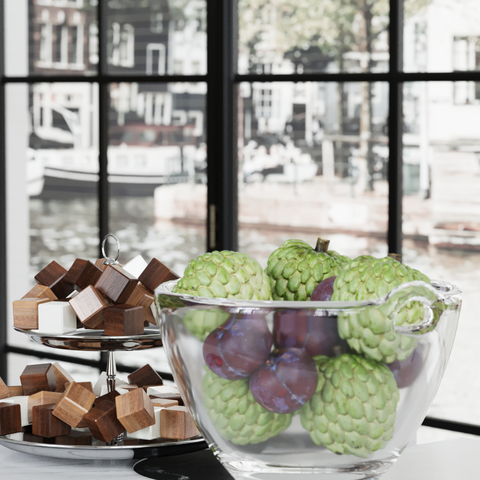  水果 糖果 果盘 李子 释迦果su模型 