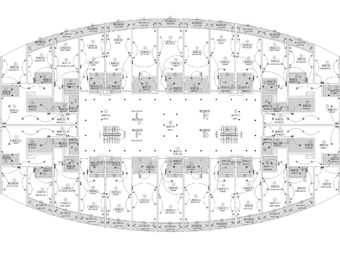 酒店图纸CAD平面图 