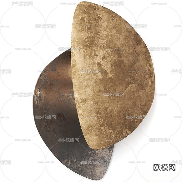 轻奢壁灯3d模型下载