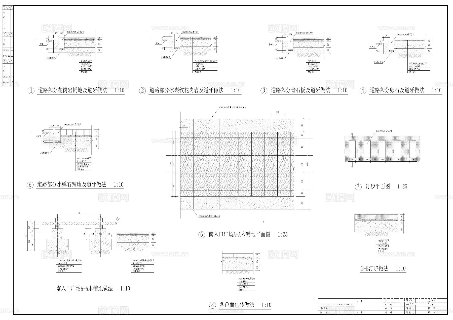 公园景观CAD施工图下载（渲染图5）