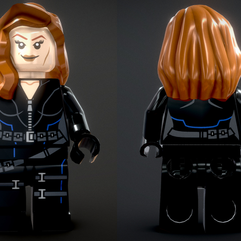  乐高 积木 公仔 神奇女侠 玩具su模型 