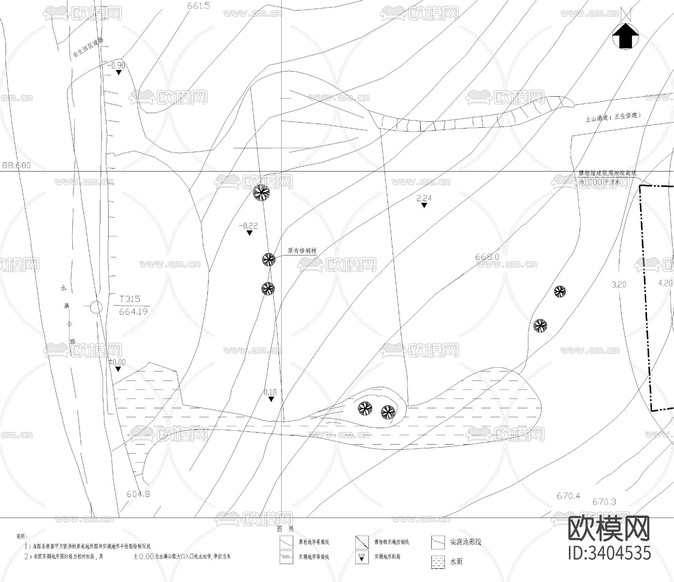 公園CAD施工圖下載(渲染圖6)