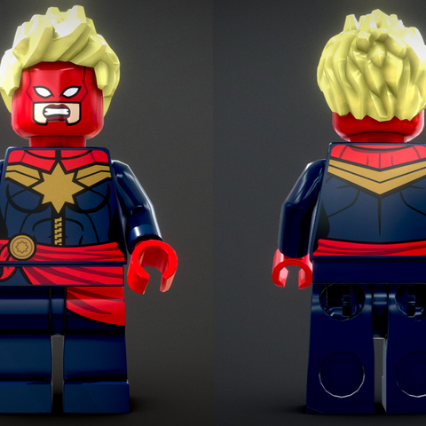  手办 乐高 积木 公仔 玩具su模型 