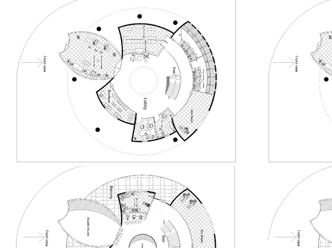  水疗中心cad大样图 