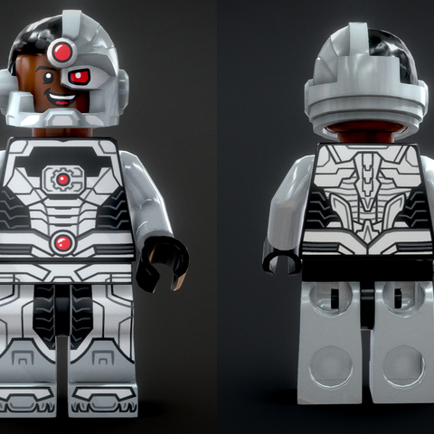  乐高 积木 公仔 玩具su模型 