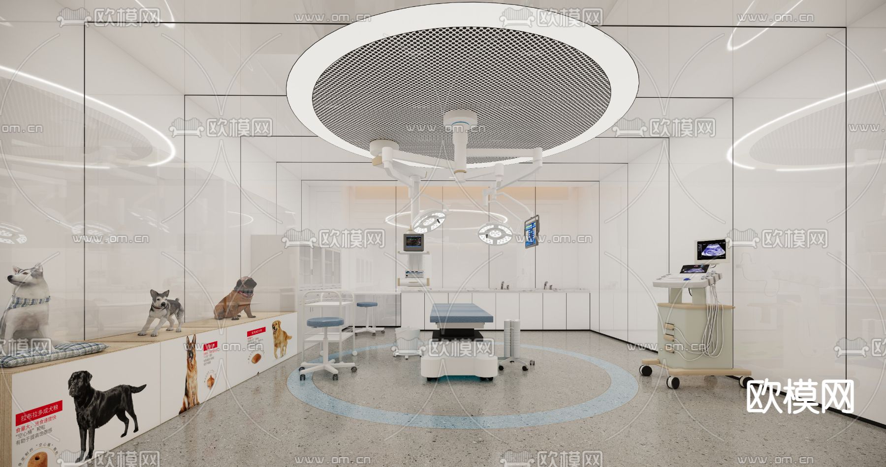 宠物店 宠物医院su模型下载（渲染图2）