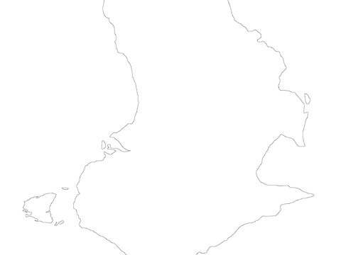  澳大利亚地图cad大样图 