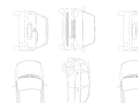  欧宝Corsa图纸下载cad大样图 