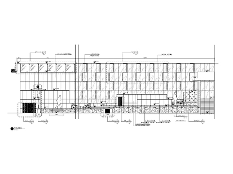  下沉庭院CAD节点大样图 