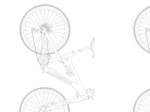  山地车图纸下载cad大样图 