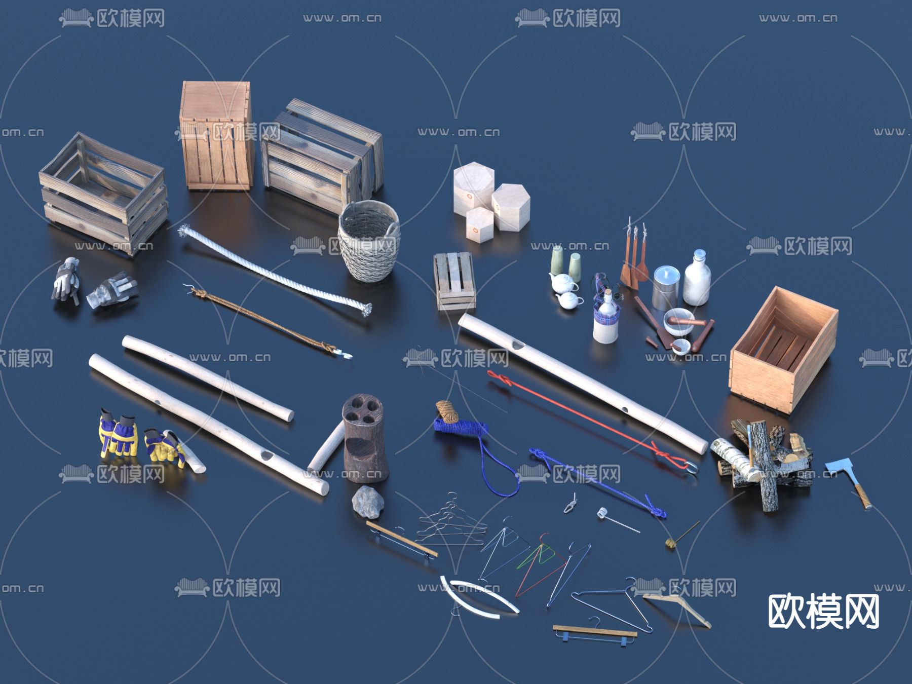 工业设备 工艺摆件 艺术品3d模型下载