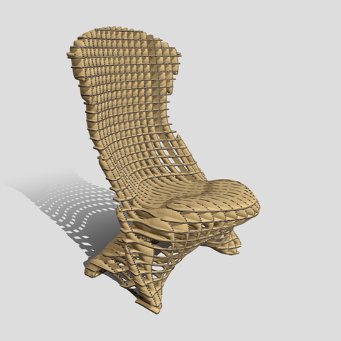  异形沙发su模型 