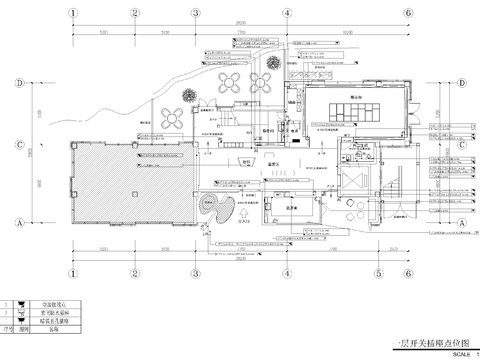  大益茶强电电气CAD施工图 
