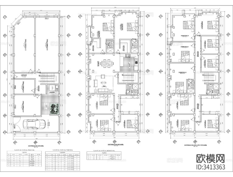 電氣建筑 CAD施工圖下載(渲染圖2)