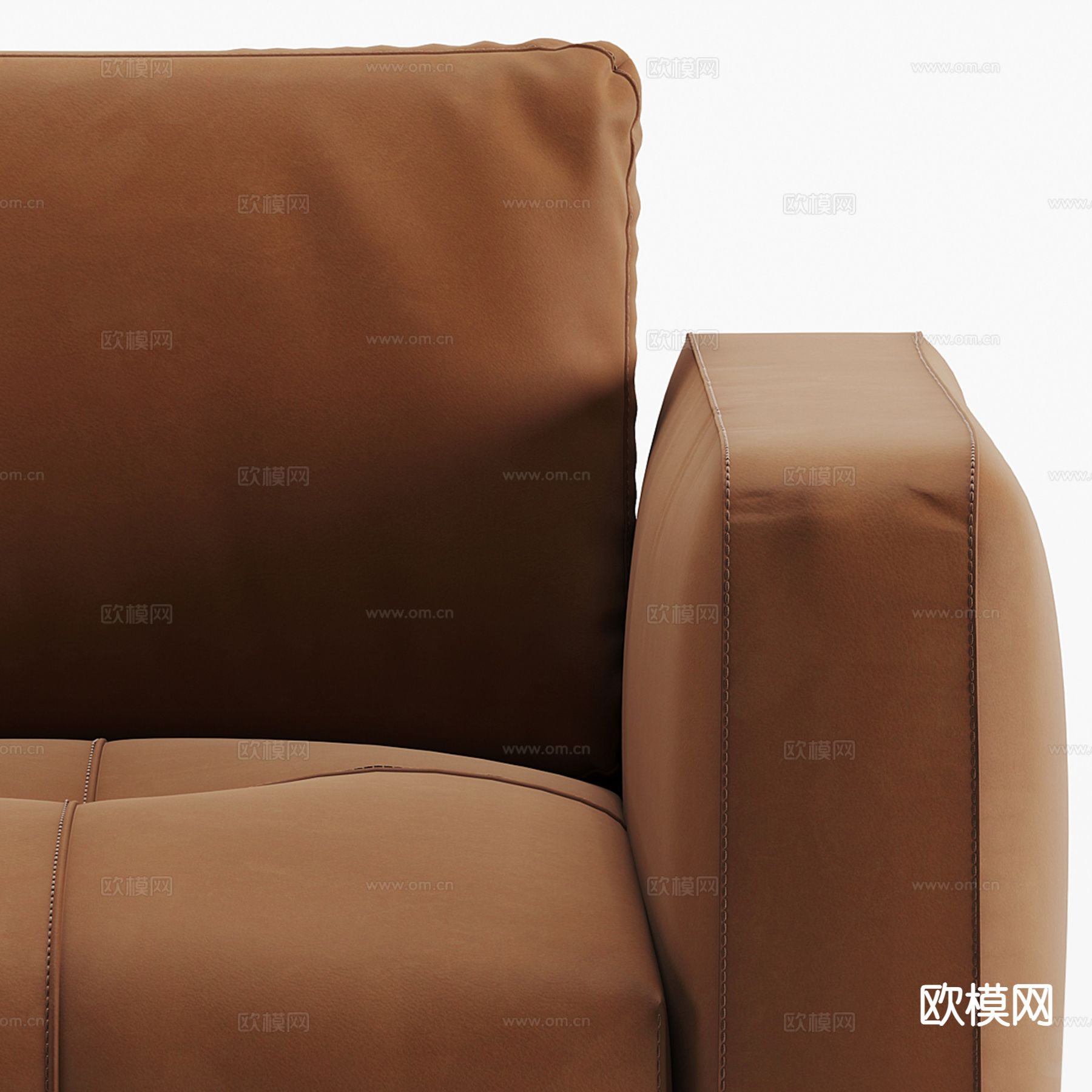 Minotti 单人沙发su模型下载（渲染图2）