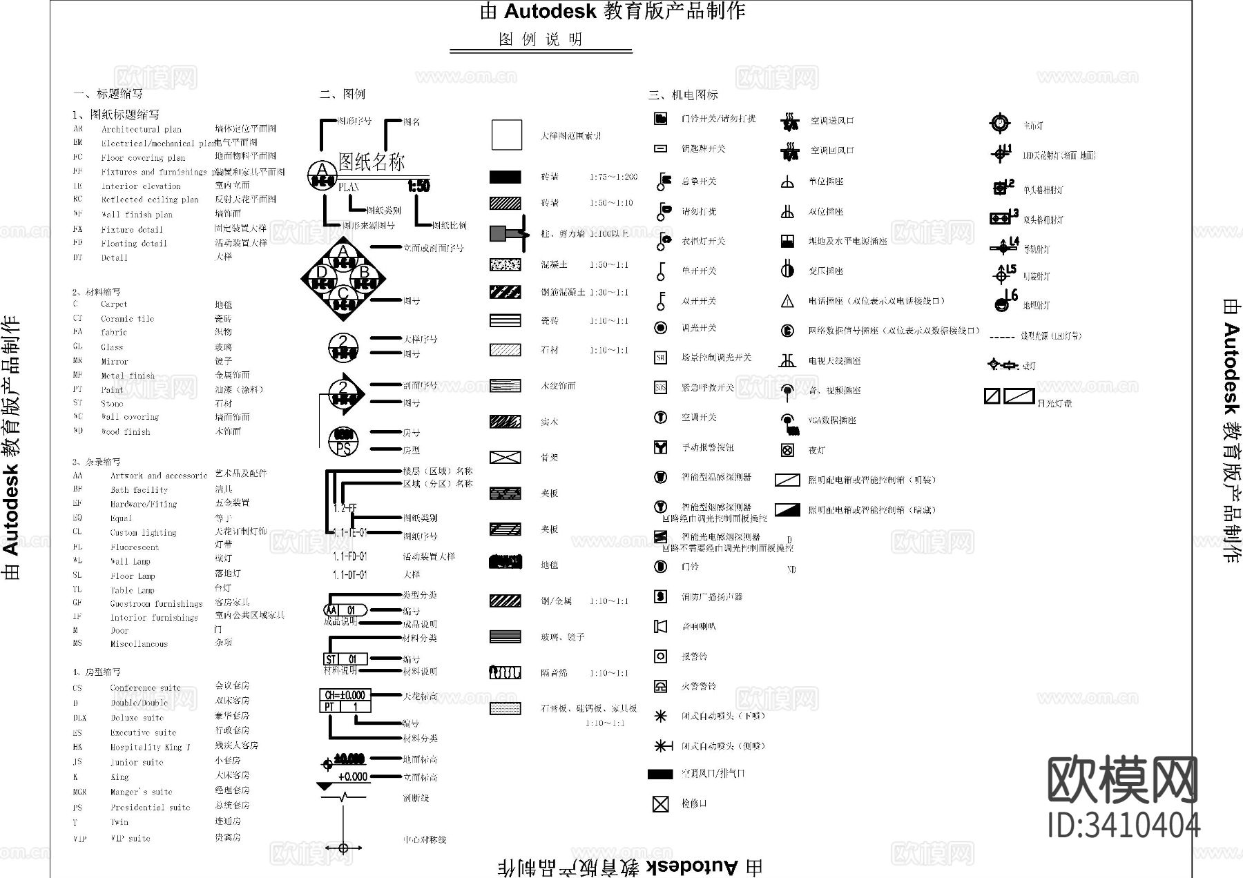 鱼头餐厅目录设计说明材料表下载（渲染图2）
